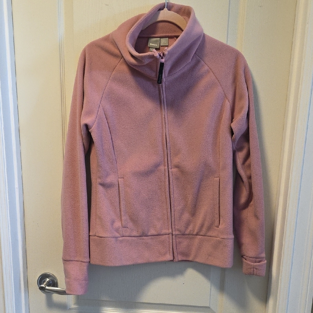 Pink Fleece Zip-Up Jacket